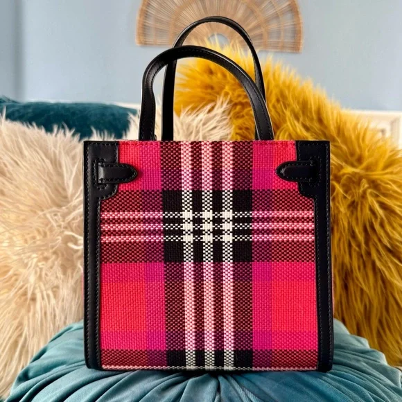 Kate Spade Small Plaid Purse and Card Case Bundle - Picture 5 of 10